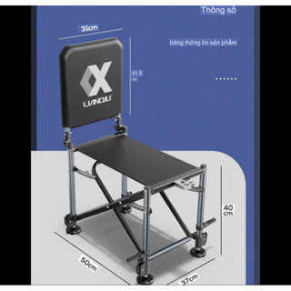 Ghế Câu Đài Câu Cá Thư Giãn -Ghế Địa Hình Lianqiu  Ghế Chuyên Câu Đài 035B