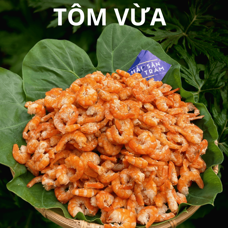 Tôm Khô Cỡ Trung, Tôm Khô Size Vừa, Tôm Biển Khô, Tôm Nõn , Tôm khô loại ngon