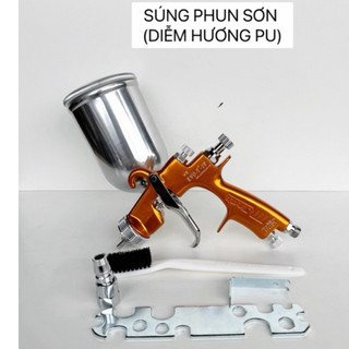 Súng phun sơn evo-t-1f star béc 1.3mm,chuyên phun bóng cho xe ôtô,xe máy,sơn gỗ…hàng chính hãng