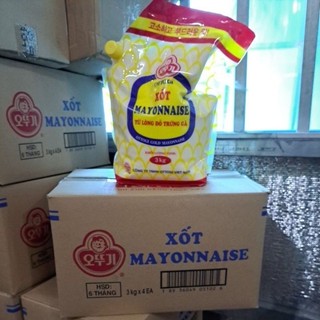 SỐT MAYONNAISE OTTOGI 3 KG (SIÊU TIẾT KIỆM), sốt mayonaise o' chef 3 kg