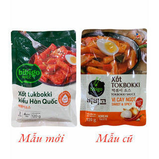 Sốt nấu bánh gạo Tokbokki Hàn Quốc vị cay ngọt 120g
