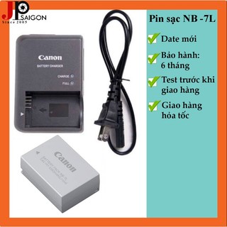 Pin sạc thay thế pin máy ảnh Canon NB-7L