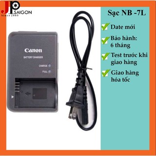Sạc máy ảnh CB-2LZE cho Canon NB-7L, Sạc dây