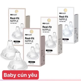 Núm ti thay thế bình Moyuum Hàn Quốc chính hãng