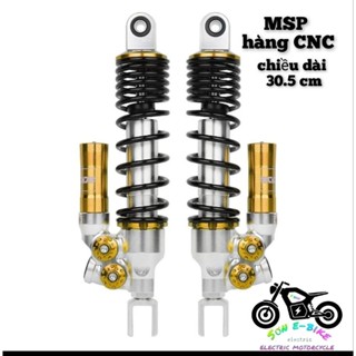 Cặp Phuộc Sau MSP Bình Dầu Ngược Giảm Sóc Dài 320mm Gắn Xe Máy Xe Điện (Giá 1 Đôi)