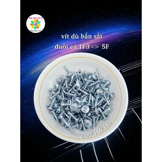 (loại tốt) 100gram vít đầu dù đuôi cá Song Long bắn sắt bắn tôn loại tốt
