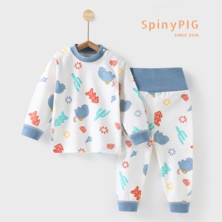  Bộ quần áo cho bé 0-2 tuổi dài tay thu đông cạp cao cotton mềm nhiều hoạ tiết cho bé trai bé gái 