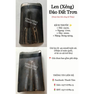 Lưỡi len đào đất, len đào khoai làm vườn