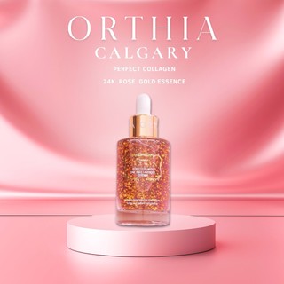 Tinh Chất Dưỡng Da ORTHIA PERFECT COLLAGEN 24K Rose Gold Coreana– 50ml | Serum Hoa Hồng Và Vàng 24k Cấp Ẩm, Sáng Da