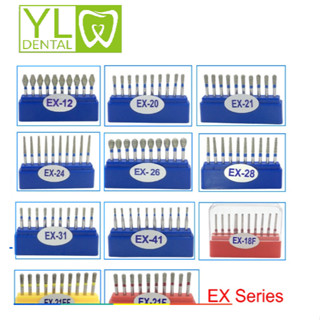 [Hàng mới về] Mũi khoan nha khoa EX Set 10 mũi khoan 1.6mm chuyên dụng chất lượng cao