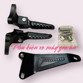   Hình thật,video thật  Gác chân MALAY cho xe WINNER  WINNER X SONIC Pas đen Pas bạc có Kèm ốc đầy đủ 