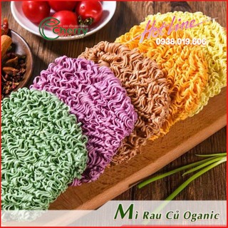 500g mì trái cây rau củ oganic