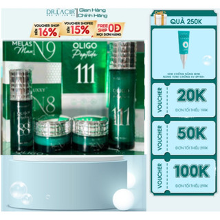 Combo tan nám Melasma mẫu mới DR.LACIR chính hãng