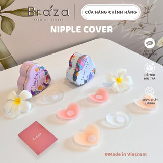 Miếng Dán Ngực Silicone, Miếng Dán Che Nhũ Hoa Cao Cấp Không Lộ Viền BRAZA1222