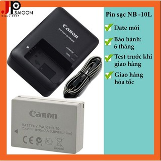 PIN SẠC MÁY ẢNH THAY THẾ CHO CANON NB-10L