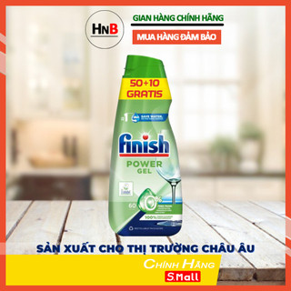 Gel rửa bát Finish Power Eco 0% 900ml