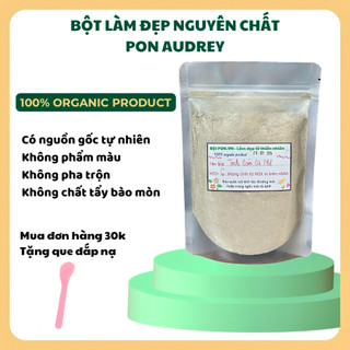 Tinh bột cám gạo cà phê nguyên chất ủ trắng da, tẩy da chết, chống lão hóa