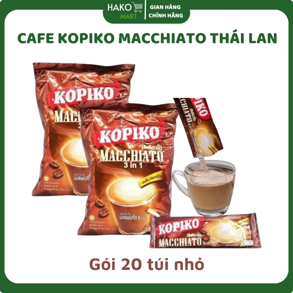 Cà Phê KOPIKO Macchiato Thái Lan