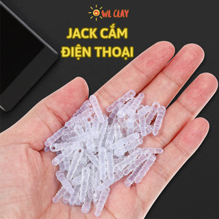 Jack cắm điện thoại chống bụi, Jack 3.5mm cắm tai nghe smart phone, đồ thủ công handmade DIY