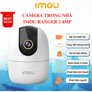 Camera Wifi IMOU trong nhà xoay 360, đàm thoại 2 chiều, Imou Ranger 2 A22 2MP - A32 3MP - A42 4MP - A52 5MP chính hãng