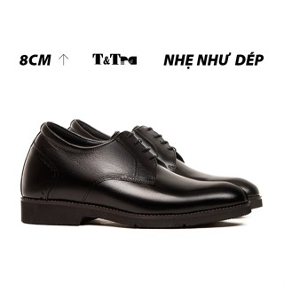 [ 8CM ] Giày Tăng Chiều Cao Nam T&Tra S1088 Đen - Nhẹ Như Dép