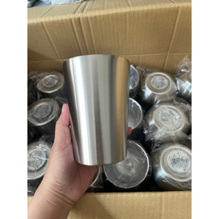 Ly giữ nhiệt inox, hàng nhật bãi 450ml