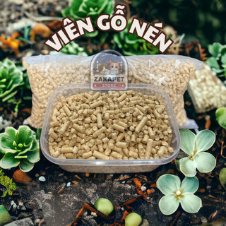 Gỗ viên vệ sinh 1kg cho thú cưng (Gỗ thông viên)