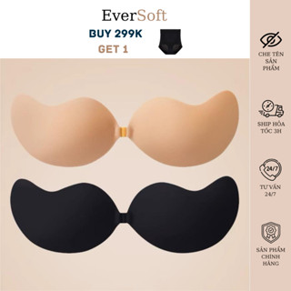  Miếng Dán Ngực Silicone Cài Trước Tạo Khe Nâng Ngực Bám Dính Tốt EverSoft 701 
