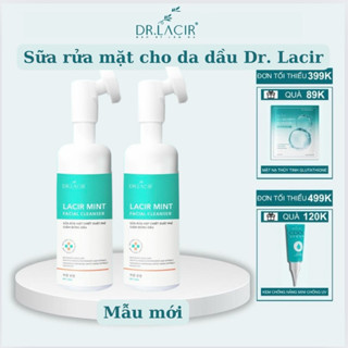 Sữa rửa mặt cho da dầu Dr Lacir giảm bóng dầu làm sạch sâu ngăn ngừa mụn sáng da