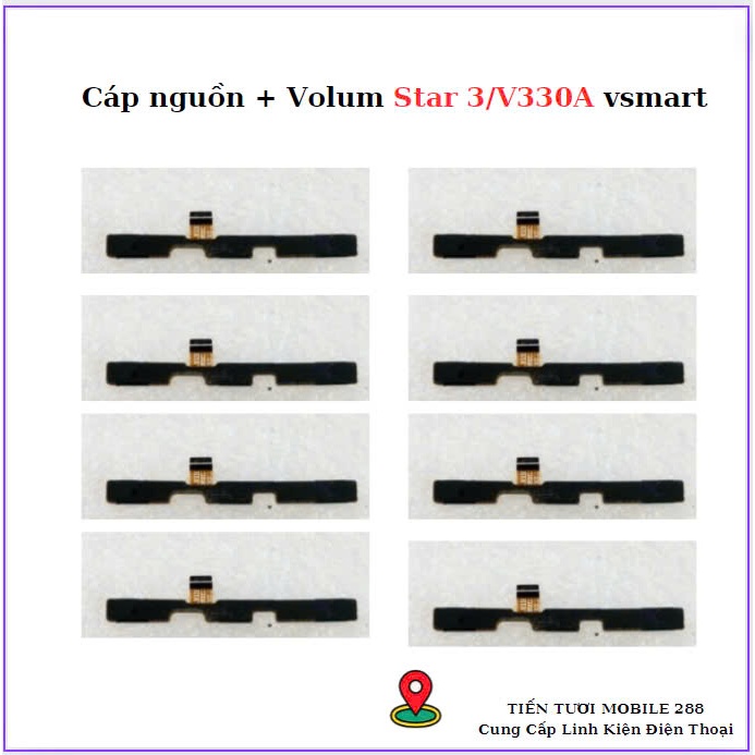 Cáp nguon + volum V330A /Star 3