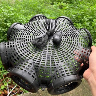 Rọ Bẫy Cá, Cua, Lươn, Tôm 8 Cửa Nhựa PP Thái Lan - Bẫy Tôm, Cua, Cá, Lươn, Trạch Phiên bản 2024 + Mồi