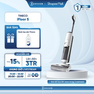 Tineco iFloor 5 máy hút bụi lau sàn không dây - Máy hút bụi Tineco chính hãng