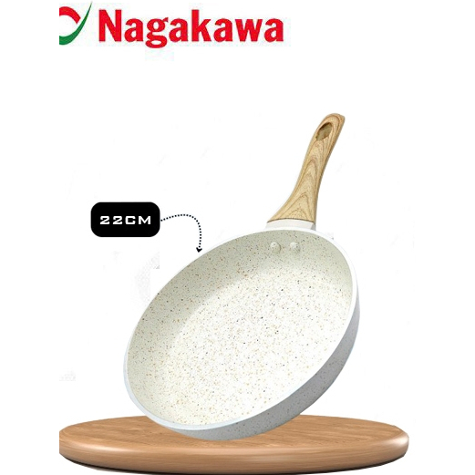 Chảo chống dính đáy từ Nagakawa NAG2206/ NAG2606
