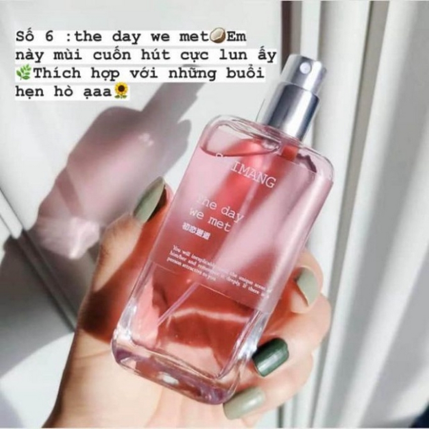 Body Mist Xịt Thơm Toàn Thân Nước Hoa Nữ 50ml Dầu Thơm Nữ Nội Địa Trung NAVI