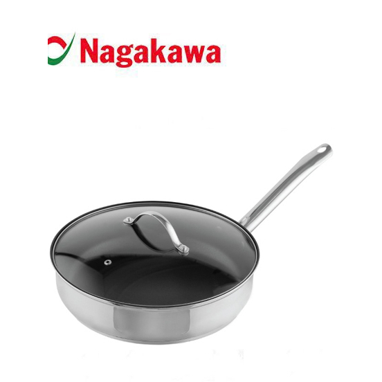 Chảo inox chống dính Aki Nagakawa NAG2404/ NAG2604/ NAG2804