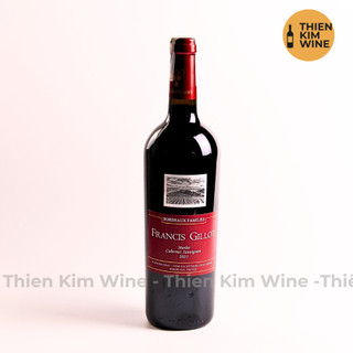   Chính Hãng  - Rượu Vang Đỏ Pháp Francis Gillot Merlot Cabernet Sauvignon - 750ml  13,5%  