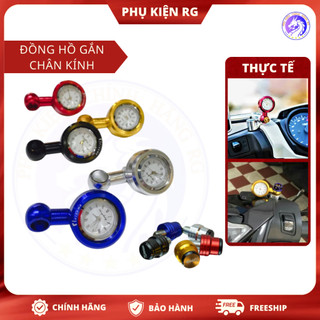 Đồng hồ gắn chân kính xe máy rizoma cnc