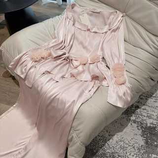 ♥️hàng qc♥️bộ ngủ lụa tiểu thư lyly_thanhhien997_lụa satin cao cấp, form rộng thoải mái b1b023.