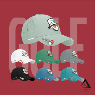 Mũ golf thêu hình kèm huy hiệu nam châm - hat