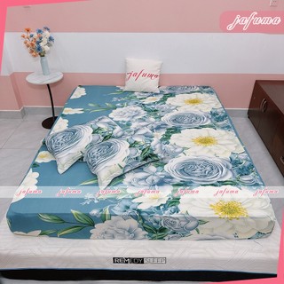 Ga giường thun lạnh silk jafuma | drap nệm cao cấp 1m 1m6 1m8 cho nệm 3cm - 30cm