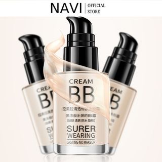 Kem nền che khuyết điểm 30ml nền mỏng nhẹ dễ tán kem nền dạng lỏng makeup trang điểm đẹp NAVI