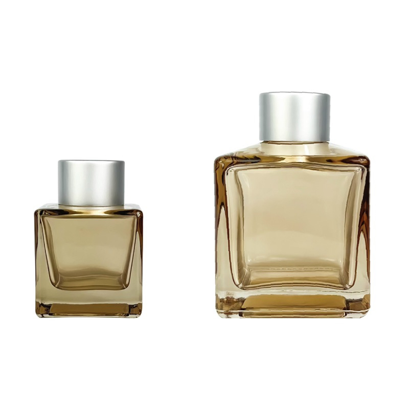 Lọ khuếch tán Vuông Hổ phách trong 50ml - 150ml