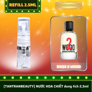 DSQ2 2 WOOD [nước hoa nam refill 2,5ml]