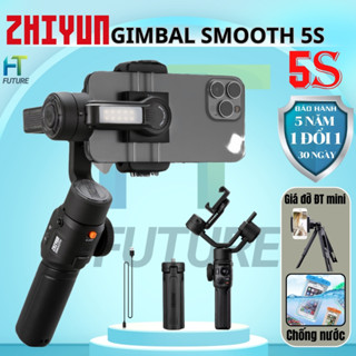 Gimbal Smart ZHIYUN SMOOTH 5, SMOOTH 5S COMBO Chống Rung Điện Thoại, Gậy Quay Video Chuyên Nghiệp
