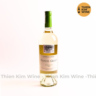   Chính Hãng  - Rượu Vang Trắng Pháp Francis Gillot Cabernet Sauvignon Blanc- 750ml  12,5%  