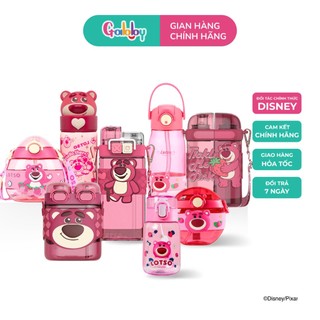  Bình Nước Cho Bé Gái Oasis Park Chất Liệu Nhựa Cao Cấp In Hình Gấu Dâu Lotso 280ml - 1300ml 