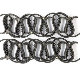 Kẹp càng cua AAA iLita kẹp tóc càng cua 3 răng 5 răng, cặp tóc thiết kế đen nhám phong cách hàn quốc