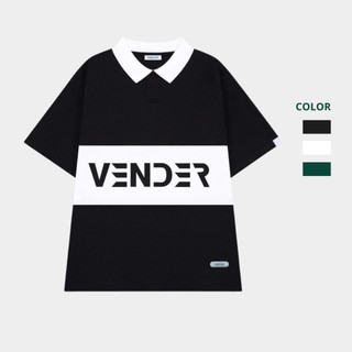 Áo POLO nam nữ Localbrand VENDER dáng Unisex form rộng tay lỡ _PL04