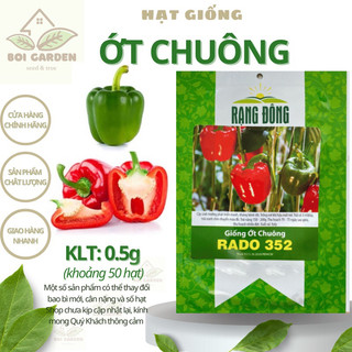 Hạt giống ớt chuông 0.5g _hạt giống rạng đông