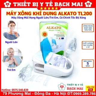Máy Xông Mũi Họng, Xông Khí Dung ALKATO TL200 - Công Nghệ JAPAN